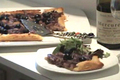 Red Onion and Black Olive Tart